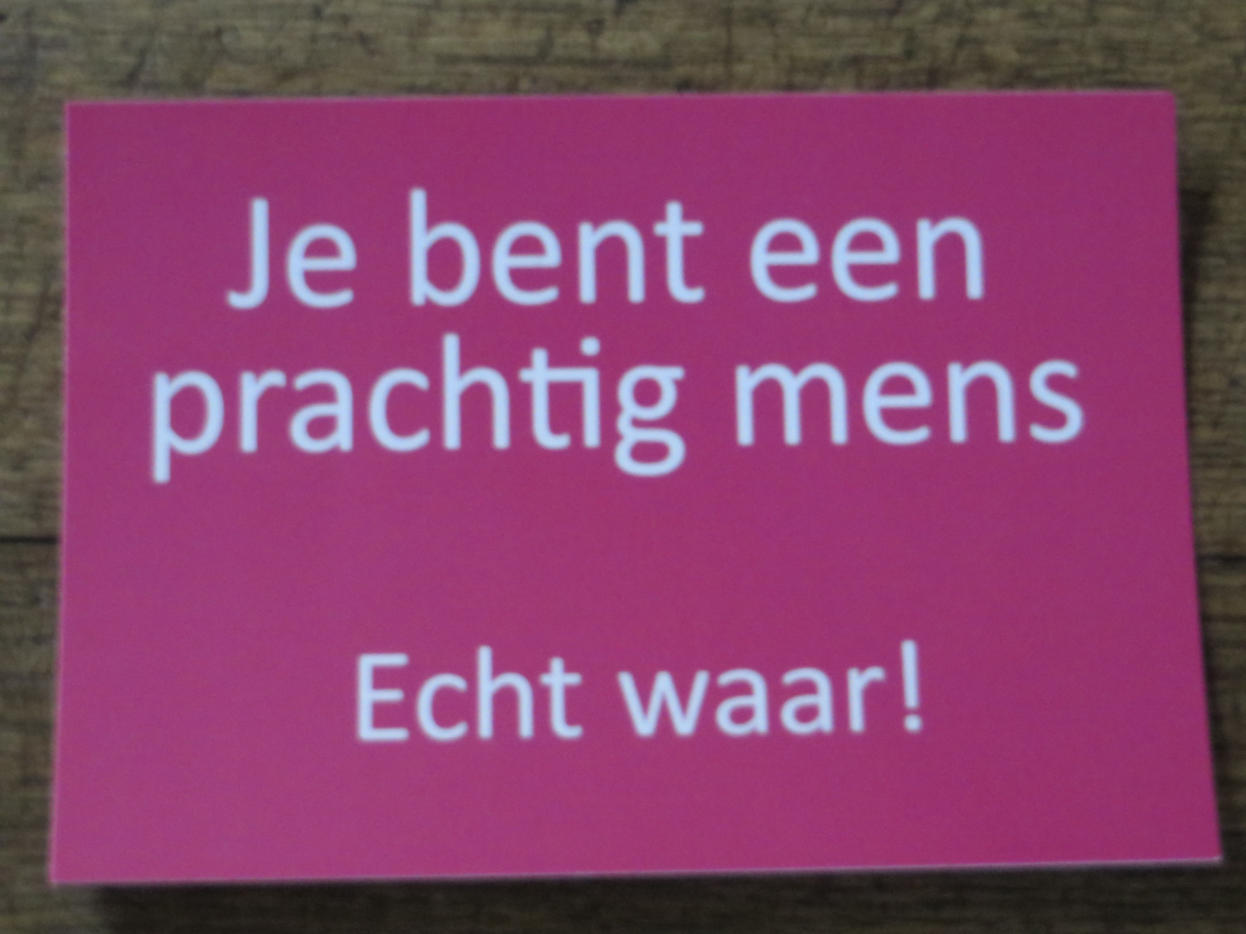 Je bent mooier dan je denkt