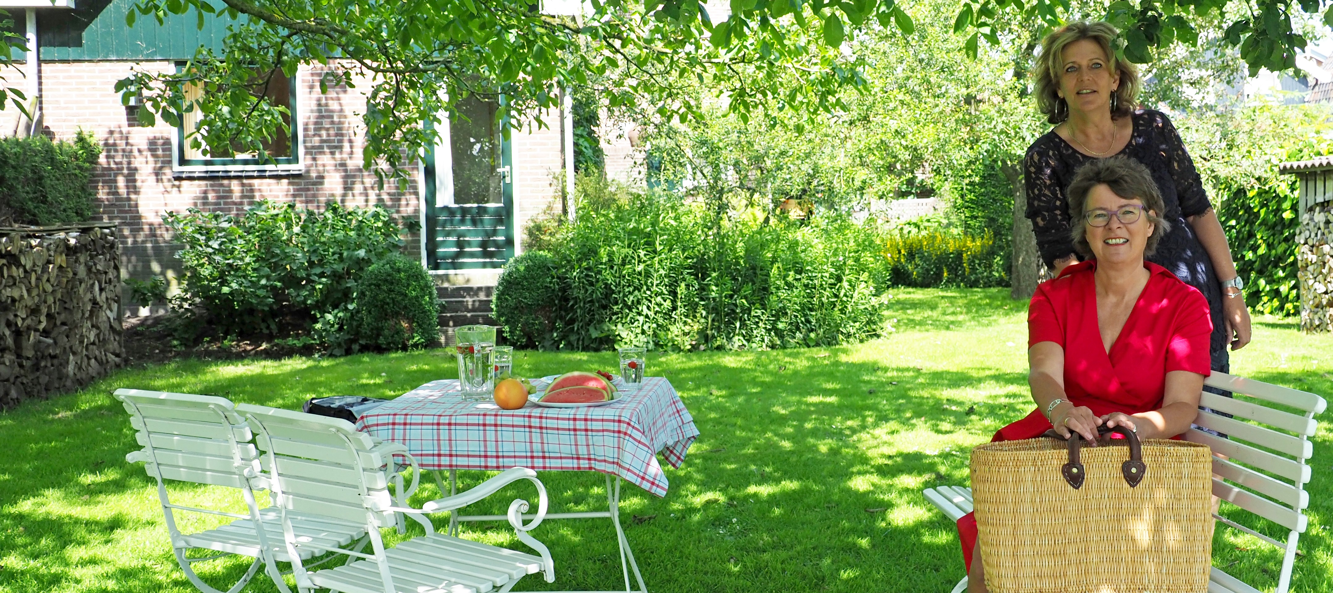 Mooi weer… lekker buiten eten